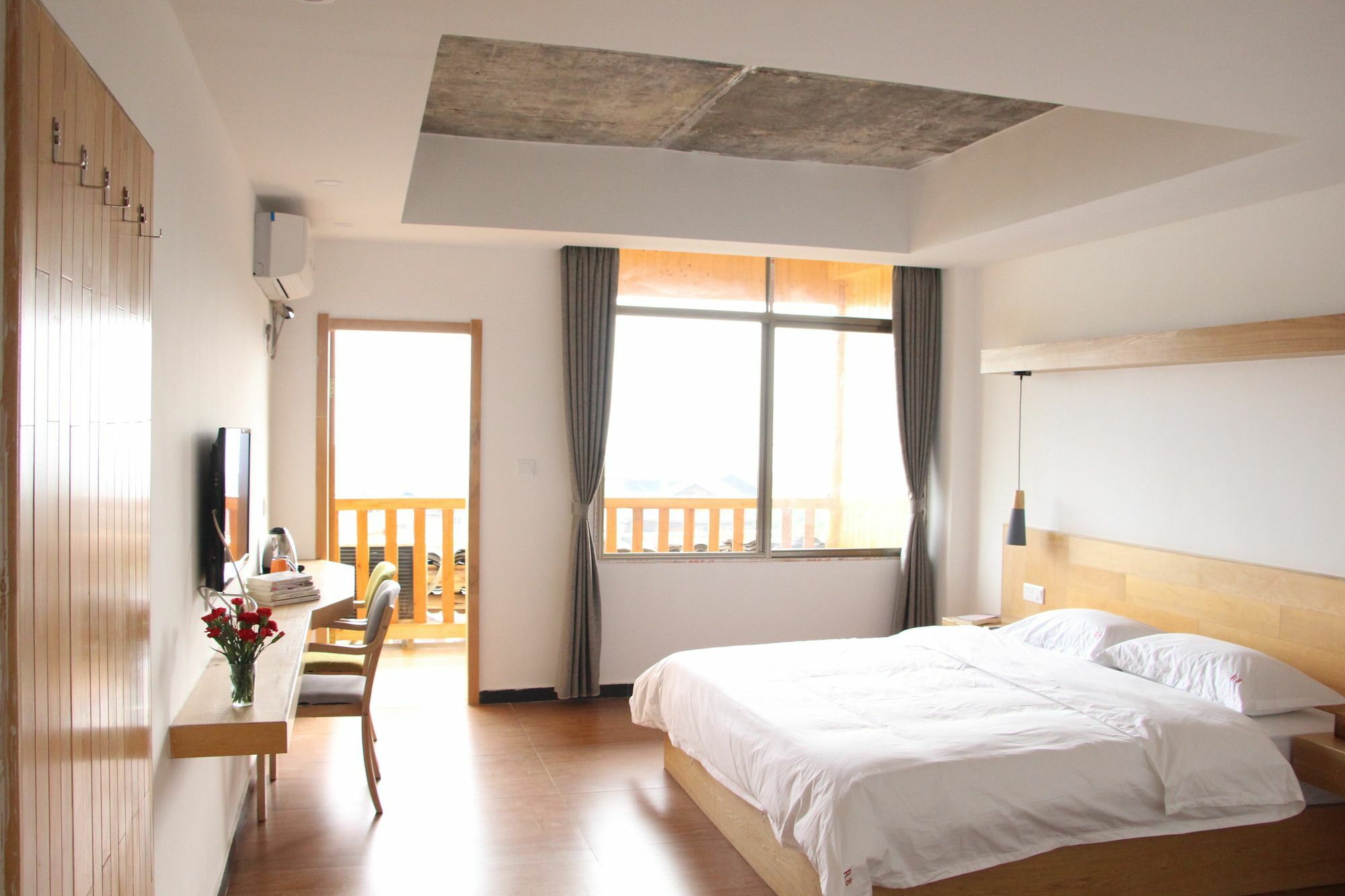Travelling With Hotel Long Ji Ping An Longsheng Exterior photo